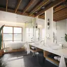 Дзеркало для гоління Hansgrohe AddStoris, Brushed Bronze (41791140)