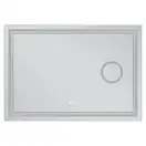Дзеркало Mixxus Premium QUADRO MR20-100x70 з Led Touch, Anti-fog, димером, регулятором яскравості, (MP6622)