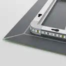 Дзеркало Mixxus Premium CUBIC MR14-80x60-Reverse з Led Touch, Anti-fog, димером, регулятором яскрав (MP6648)