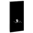 Наружная инсталляция для подвесного унитаза 101 см Geberit Monolith Plus, стекло чёрное (131.221.SJ.5) фото 1 Aquada.com.ua