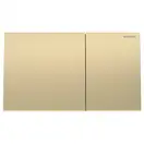 Клавіша змиву Geberit Sigma 50 (корпус та клавіші - хром глянець, панель - скло пісочно-сіре)  115.788.JL.2