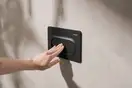 Hansgrohe iFrame Original S Кнопка змиву, Матовий чорний (66002670)