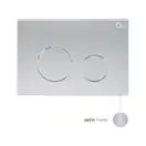 Qtap Nest Панель змиву для унітазу, сатин (QT0111M11111SAT)