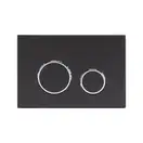 Qtap Nest Клавіша змиву, матовий чорний (QT0111M11V1146MB)