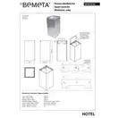 Корзина для сміття 101915135 Hotel : 75L  Bemeta Чехія