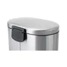 Відро для сміття з плавним закриттям овальне Mixxus Premium Strong-TC0120 SS Color 20л колір наржав (MI7081)