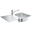 Комплект кухонної мийки і змішувача Grohe K200 (31565SD1)