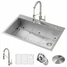 Kraus Loften KCH-1000 Кухонный комплект, нерж. сталь (KCH-1000)