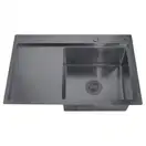 ZERIX ZH7849R-215 Мийка Nano-Black, нержавіюча сталь (MX1592)
