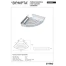 Мильниця кутова 102308061 Cytro Bemeta Чехія