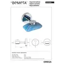 Мильниця 104108202 Omega : магнітна Bemeta,Чехія
