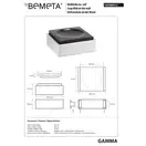 145408312 Gamma Мильниця чорна Bemeta Чехія (145408312)