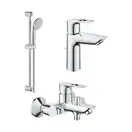 Набір змішувачів для ванни Grohe BauLoop New 3 в 1, хром (UA123215M0)