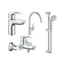 Набір змішувачів 4 в 1 BauLoop New (UA123225K0), Grohe