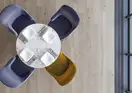CERRAD Acero Bianco Плитка керамогранітна, білий (5903313301084)