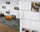 Плитка стінова Tamoe Bianco Kafel 9,8x19,8 код 4158 Ceramika Paradyz (S-K-098X198-1-TAMO.BI)