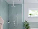Угловая полка Hansgrohe AddStoris, белый матовый (41741700) фото 4 Aquada.com.ua