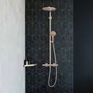 Поличка кутова Hansgrohe AddStoris, Polished Gold Optic (41741990)