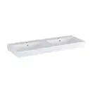 Умивальник підвісний Geberit iCon, подвійний, 120x48.5, білий (124120000)