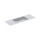 Умивальник накладний Geberit One 120 см, білий KeraTect / глянсовий хром (500.392.01.1)