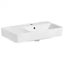 Раковина подвесная Geberit Selnova Compact 65 х 37 см, с 1 отверстием под смеситель слева (501.549.00.1)