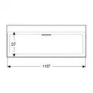 Раковина Geberit One 120 х 48 см 505.047.00.1