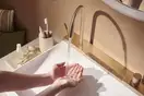 Раковина Hansgrohe Avalegra AquaUnit 78 х 47,5 х 10 см, без переливу, з функцією QuickClean+, із змішувачем, Brushed Bronze  22473140