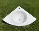 Snail Роксана Умывальник угловой, белый (110A100)