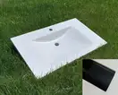 Snail Орфей 800 Умывальник, черный мат (165/800A200M)