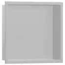Настінна ніша із вбудованою рамою Hansgrohe XtraStoris Original 30 x 30 x 10 см, бетон (concretegrey)  56061380