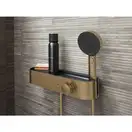 Лійка для душу Hansgrohe Pulsify Select (колір - шліфована бронза), 3 види струменя Relaxation 24110140