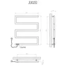 Рушникосушарка KOSSER Зета 685х550 EL (ЗЗ02EL)
