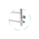 Водяна рушникосушарка Laris Класік П6 450 х 600 б/п 1/2" мц 500 (71207280)