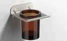 Тримач склянки для зубних щіток Sonia Quick Aluminium Steel 115х131х131 мм, сталь полірована (185702)