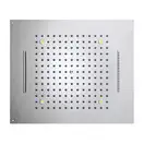 Верхній душ BOSSINI Dream / 3 дощ, водоспад, каскад 4RGB LED, для підвісної стелі 57x 47сm, хром (H38907000030016)