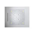 Верхній душ BOSSINI DREAM / 3 дощ, каскад, туман спрей, 4RGB LED, для  підвісної стелі 57x47сm, хром (H38935000030016)