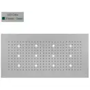 Верхній душ BOSSINI DREAM-XL RECTANGULAR, 12LED (зелений), для підвісної стелі 100x50сm, хром (WI0382000030316)