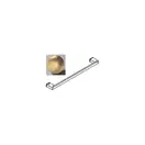 Тримач для рушників Sonia S-Cube Brushed Gold 497х24х61 мм, золото матове (182060)