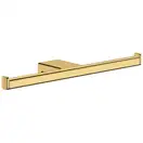 Тримач туалетного паперу Hansgrohe AddStoris подвійний, Polished Gold Optic (41748990)