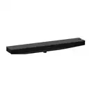 Настенный держатель Porter 500 с полкой правый Hansgrohe Porter E (цвет - чёрный матовый) 26858670