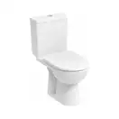 Унитаз-компакт Rimfree (безободковий) Geberit Selnova, с горизонтальным выпуском (без сиденья и бачка) (500.152.01.1+500.266.01.1+500.336.01.1)