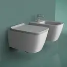 Artceram A16 Унітаз підвісний безободковий, білий (ASV003) (ASV003 01; 00_ASA001 01; 71)