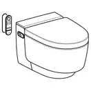 Подвесной унитаз-биде Geberit AquaClean Mera Classic (хром) (146.204.21.1) фото 9 Aquada.com.ua