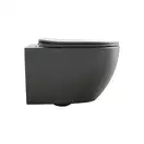 MIXXUS PREMIUM ELLIPSE-0309-T1 Унітаз підвісний, сірий (MP6655)