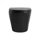 Унітаз підвісний Mixxus Premium BEVEL-0304-T1 BLACK 480x360x360mm сист. змиву TORNADO 1.0 (MP6677)