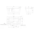 Ванна акрилова Knief Aqua Plus® CUBE, 170х80 (0100-284) (CUBE_0100-284)