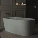 Ванна зі штучного каменю Nic Design Bay 160x80 cм, Cemento матовий (014719047)