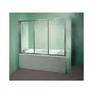 Двері для ванни трьохелементні AVDP3-180 Transparent, (40VY0U02Z1) RAVAK