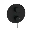 Змішувач настінний для душа GRB Time Black, чорний матовий (47135472)