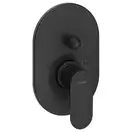Смеситель для ванны скрытого монтажа Hansgrohe Rebris S (цвет - чёрный матовый) 72449670
